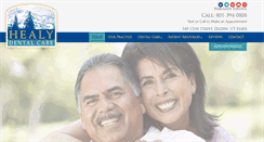 Desktop Screenshot of healydentalcare.com
