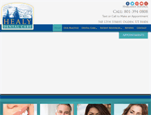 Tablet Screenshot of healydentalcare.com
